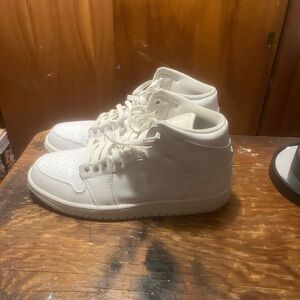 Nike White Athletic Shoes